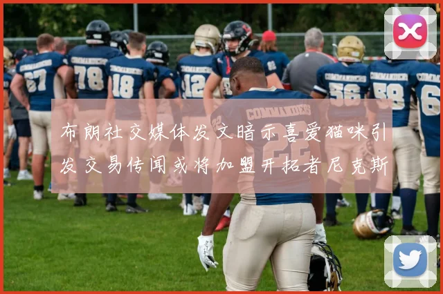 布朗社交媒体发文暗示喜爱猫咪引发交易传闻或将加盟开拓者尼克斯雷霆湖人